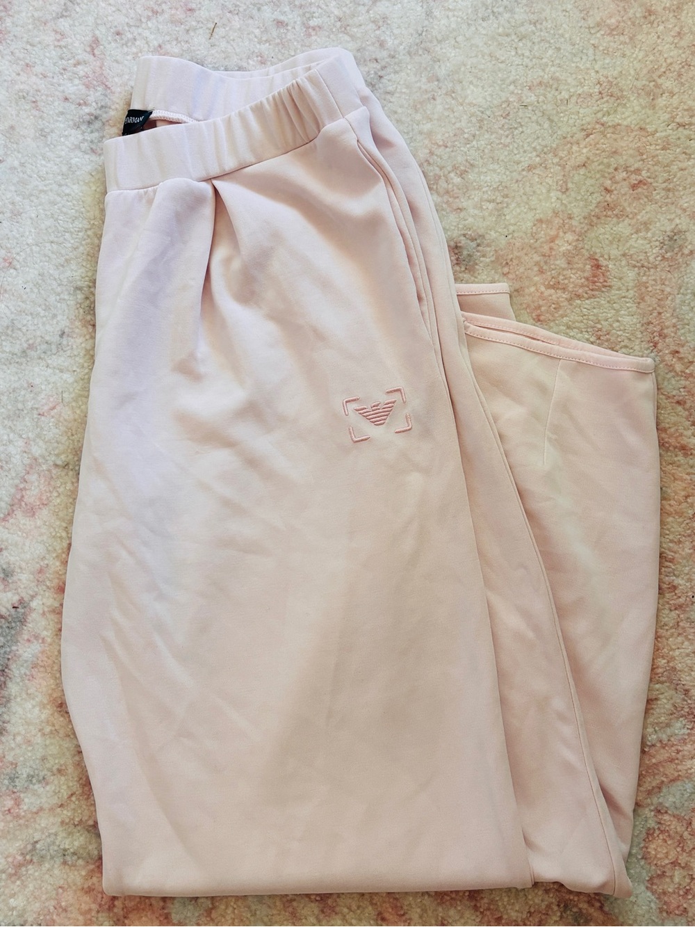 Emporio Armani Kids Pink Sweatpants